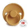 Smoczek dla Niemowląt FRIGG Silikon Rope Honey Gold