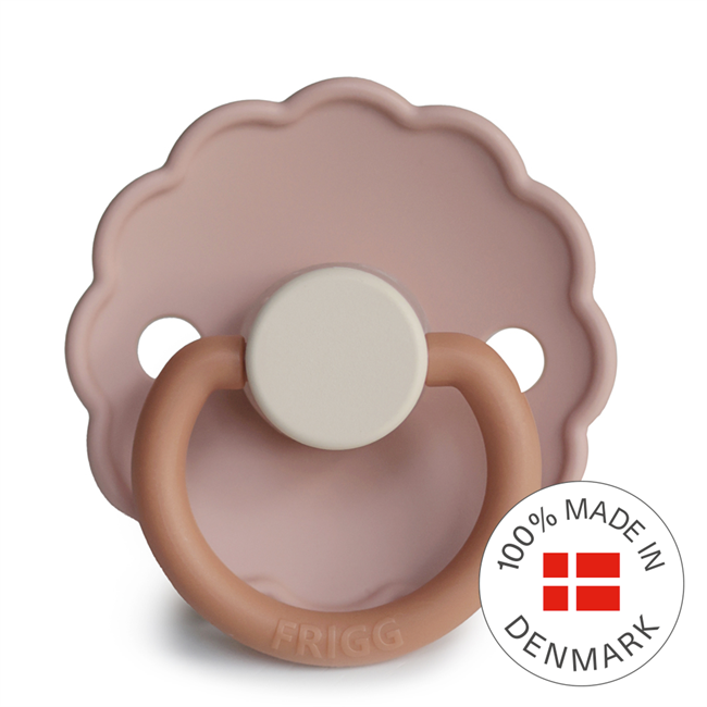 Smoczek dla Niemowląt FRIGG Silikon Daisy Biscuit