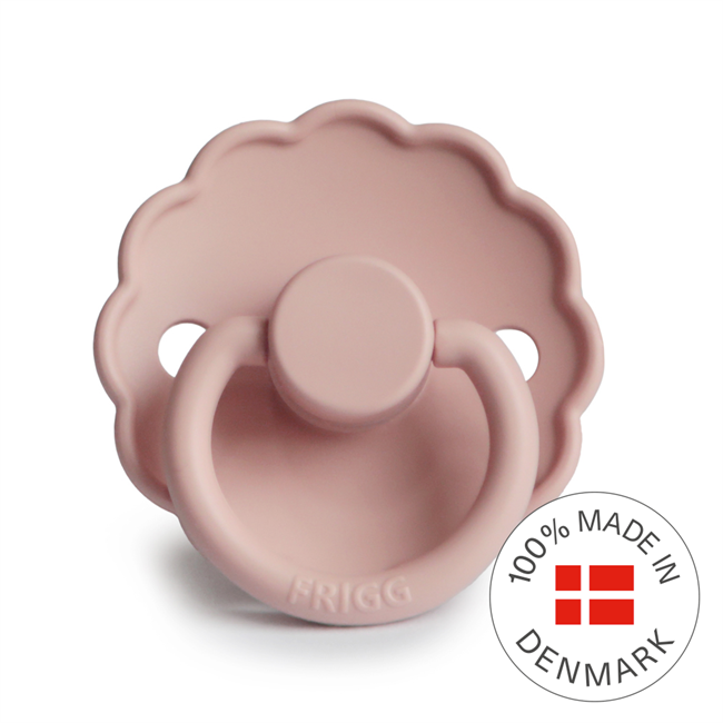 Smoczek dla Niemowląt FRIGG Silikon Daisy Blush
