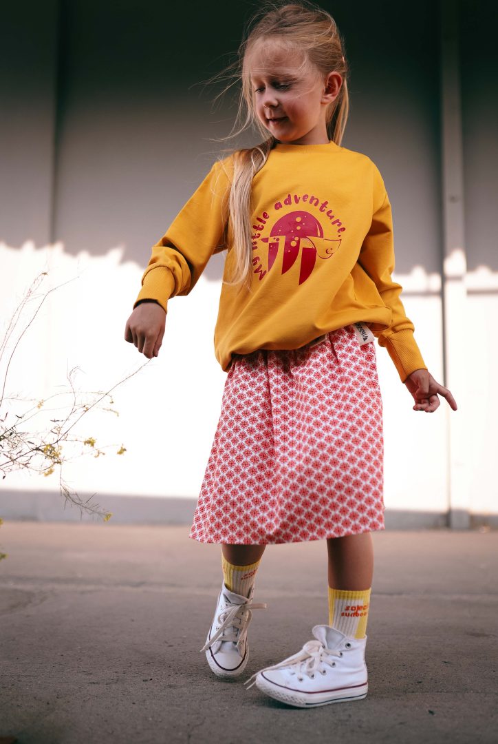 Bluza Dziecięca Żółta z Żółwikiem